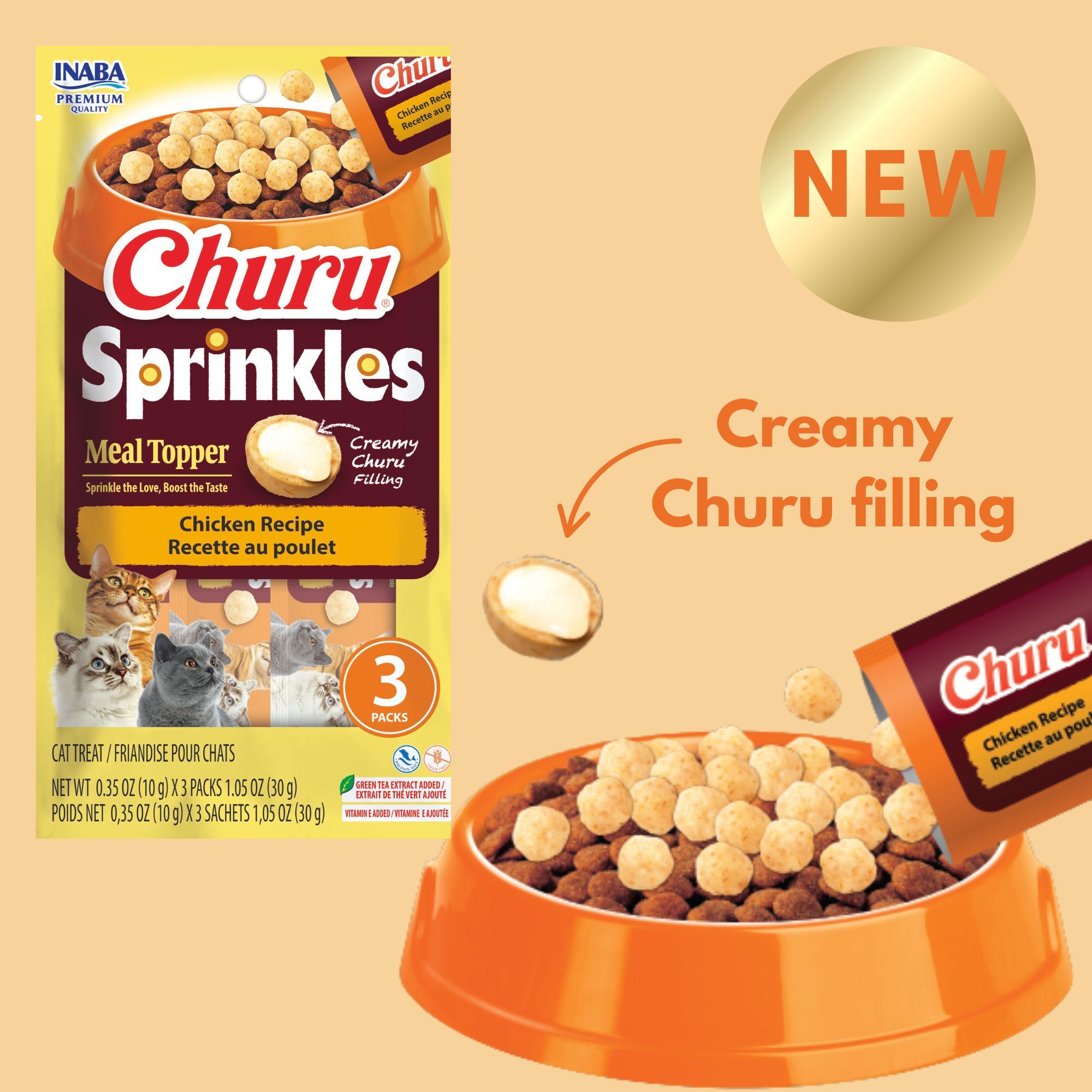 Easterns CCB Square Tile Churu Sprinkles